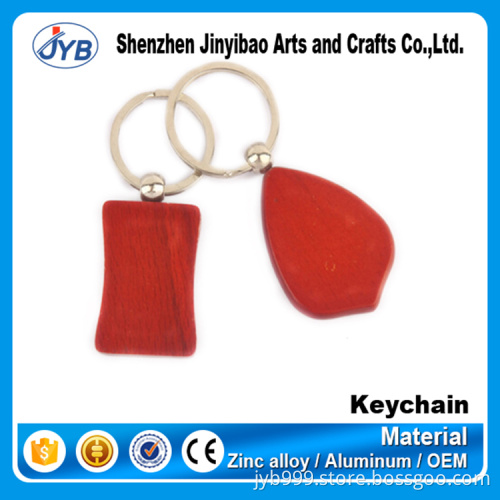 hot sale product for promotion keyring custom square shape painting keychain